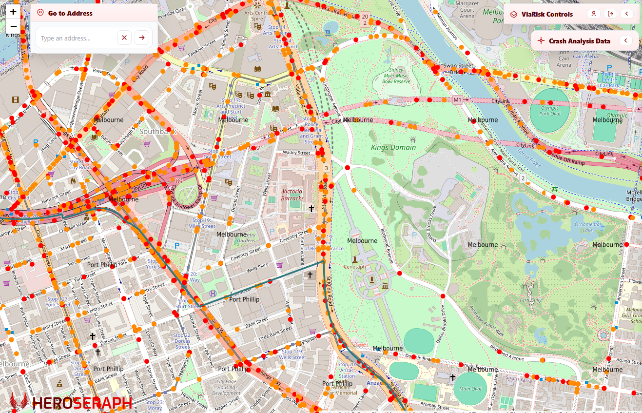 HeroSeraph ViaRisk Road Safety AI platform
